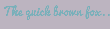 Image with Font Color 78B0BA and Background Color BCB4C0